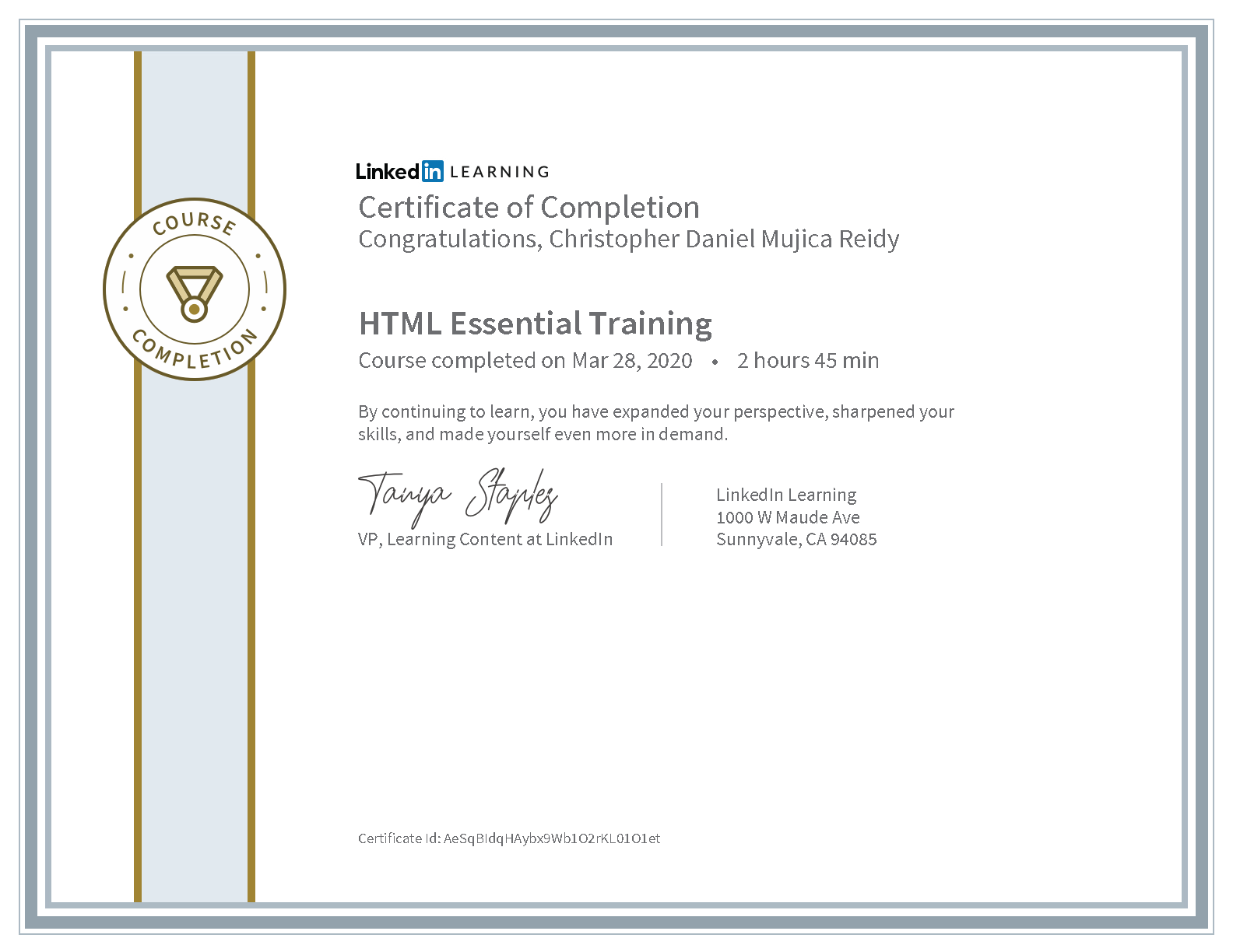 HTML Essential Training